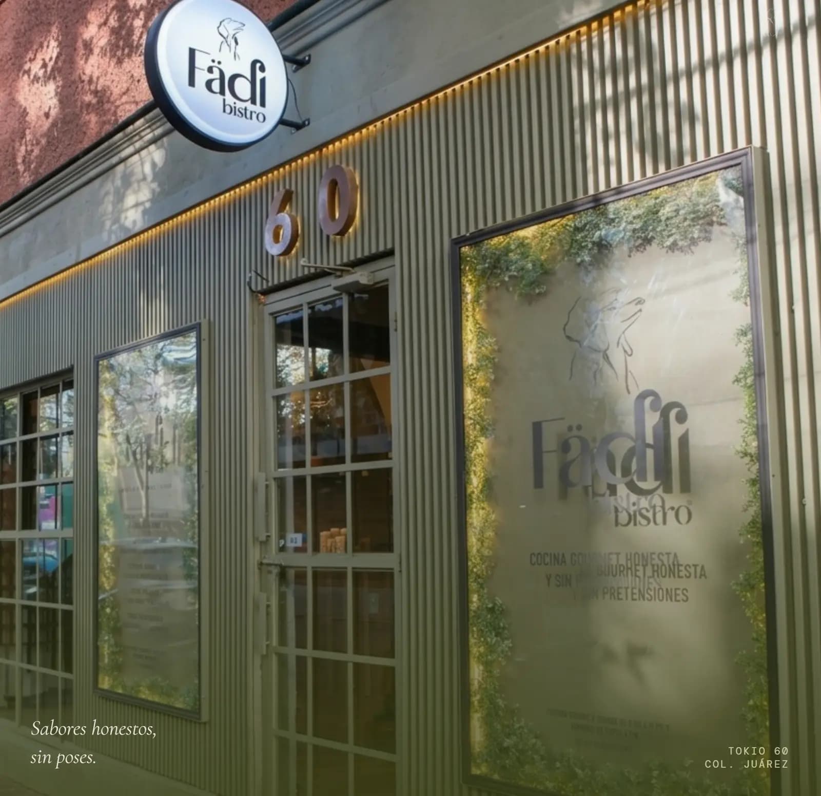 Fachada de FÄDI Bistro en Tokio 60