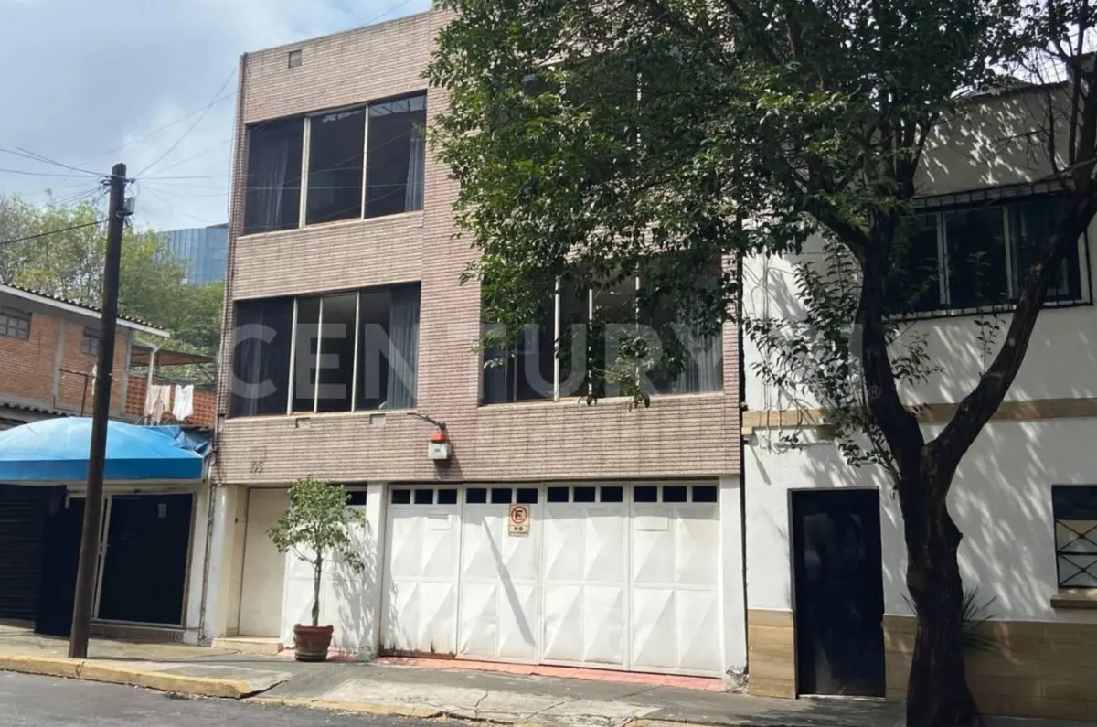 Casa con jardín en Coyoacán