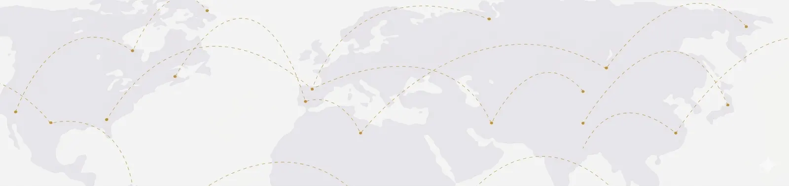 Mapa mundial con rutas internacionales